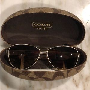 Coach Aviator Sunglasses